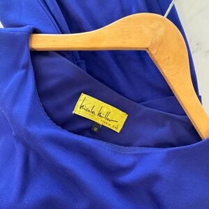 Nicole Miller Blue Dress Size 12